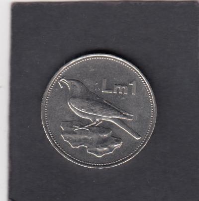 Beschrijving: 1 Lira BIRD